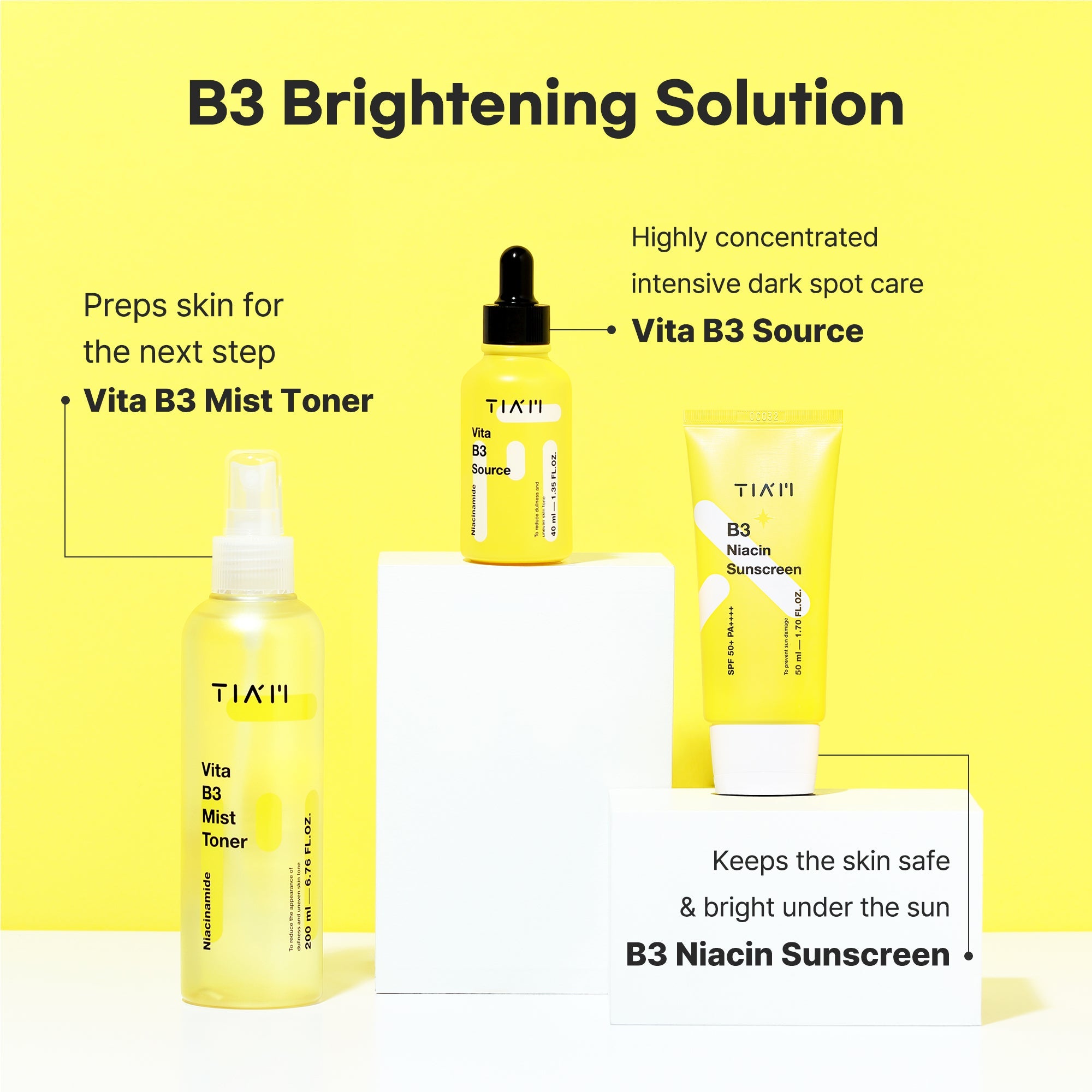 [TIAM] B3 Niacin Sunscreen 50ml