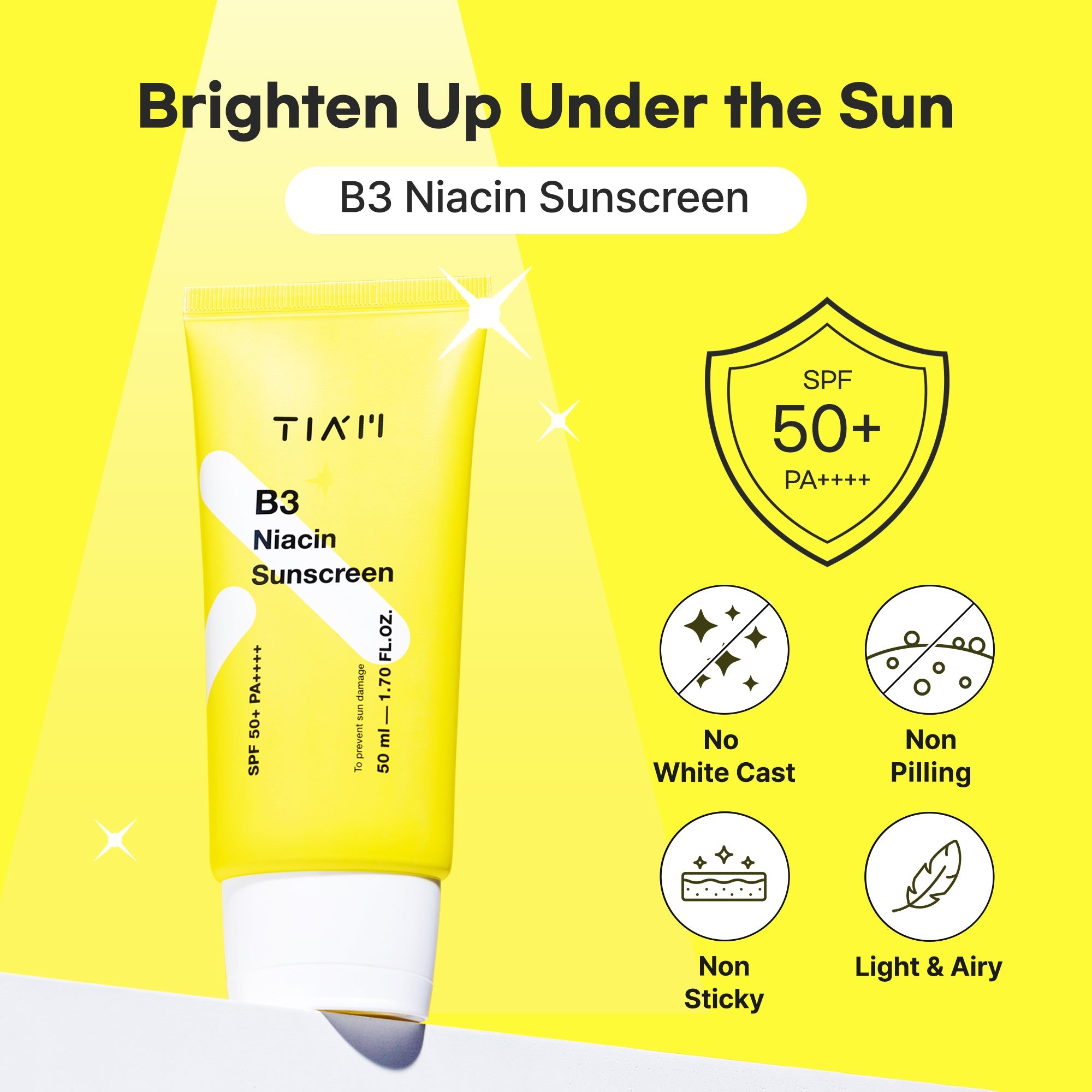 [TIAM] B3 Niacin Sunscreen 50ml