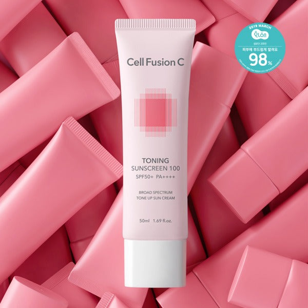 [Cell Fusion C] Toning Sunscreen 100 SPF50+/PA++++ 50ml