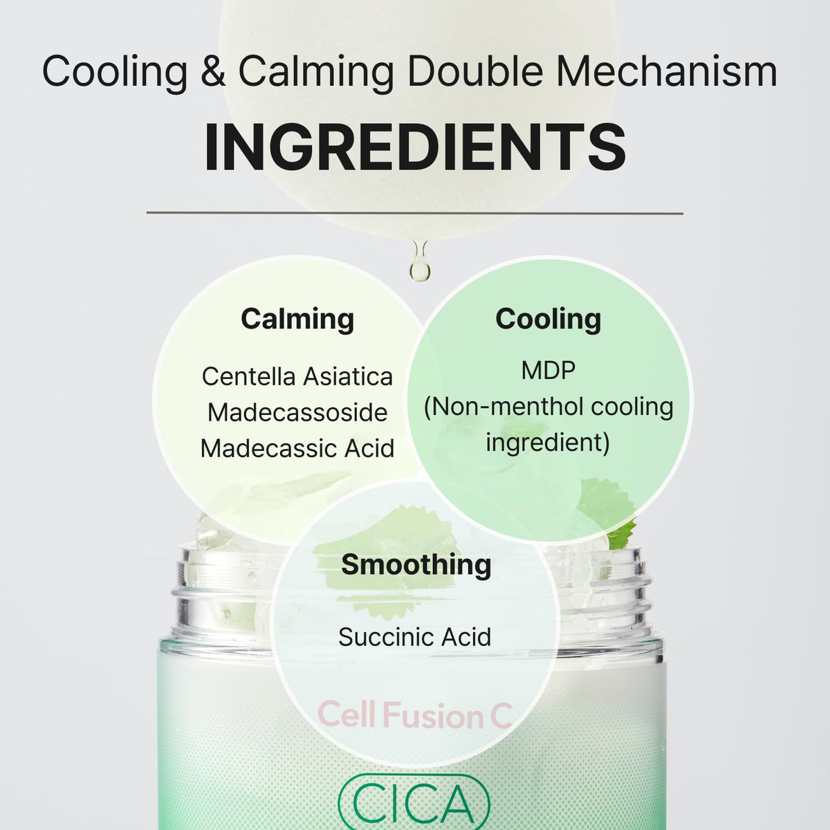 [Cell Fusion C] Post Alpha Cica Cooling Pad (70 pads)