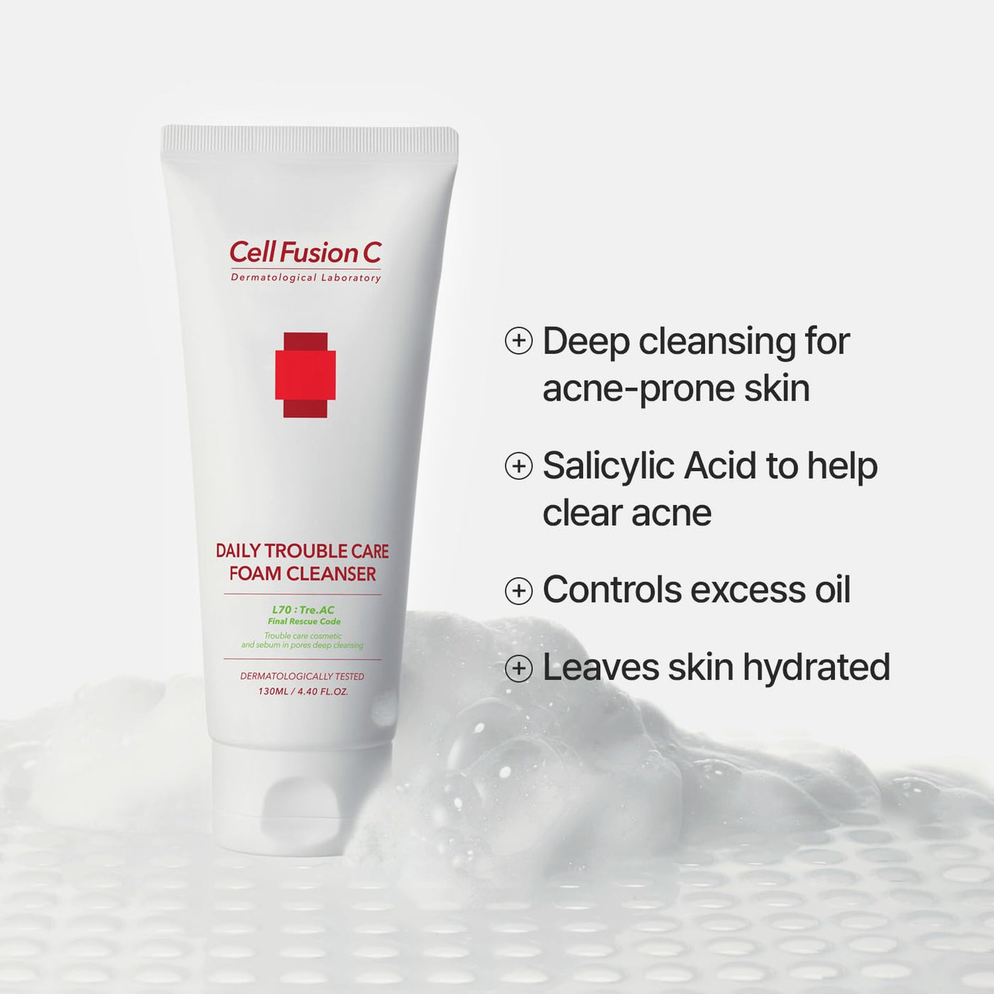 [Cell Fusion C] AC Daily Trouble Care Foam Cleanser 130ml