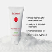 [Cell Fusion C] AC Daily Trouble Care Foam Cleanser 130ml