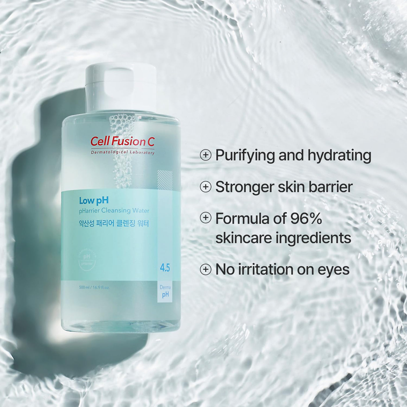 [Cell Fusion C] Low pH pHarrier Cleansing Water - 500ml