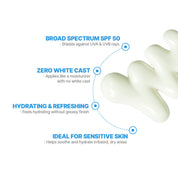 [Cell Fusion C] Aquatica UV Defense Sunscreen SPF50+/PA++++ 50ml
