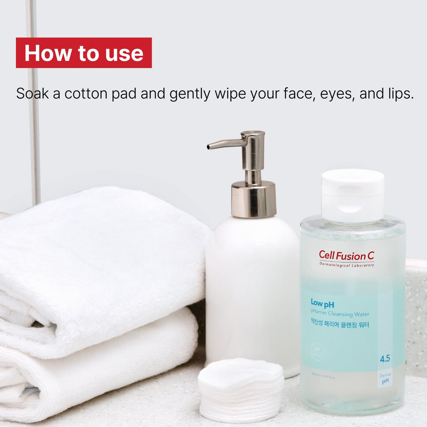 [Cell Fusion C] Low pH pHarrier Cleansing Water - 500ml