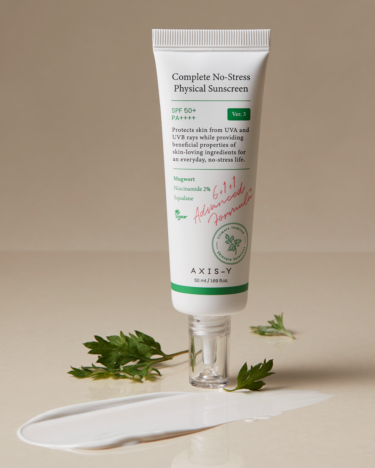 [Axisy] Complete No-Stress Physical Sunscreen 50ml