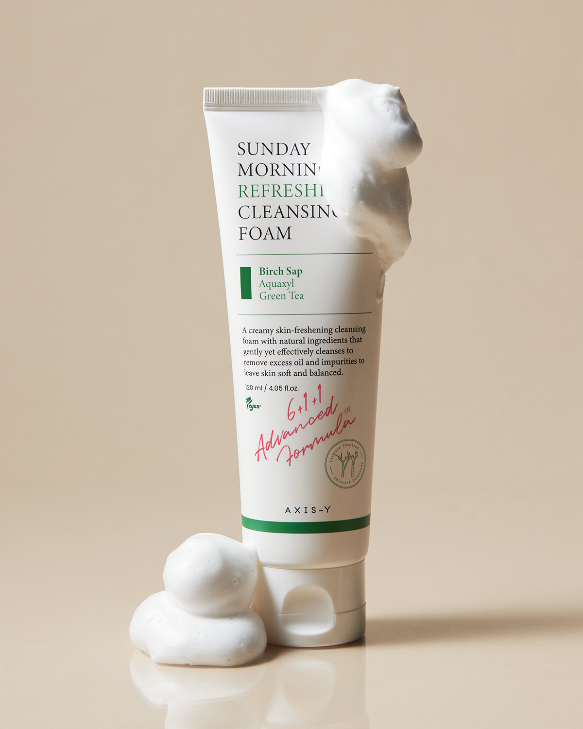 [Axisy] Sunday Morning Refreshing Cleansing Foam 120ml